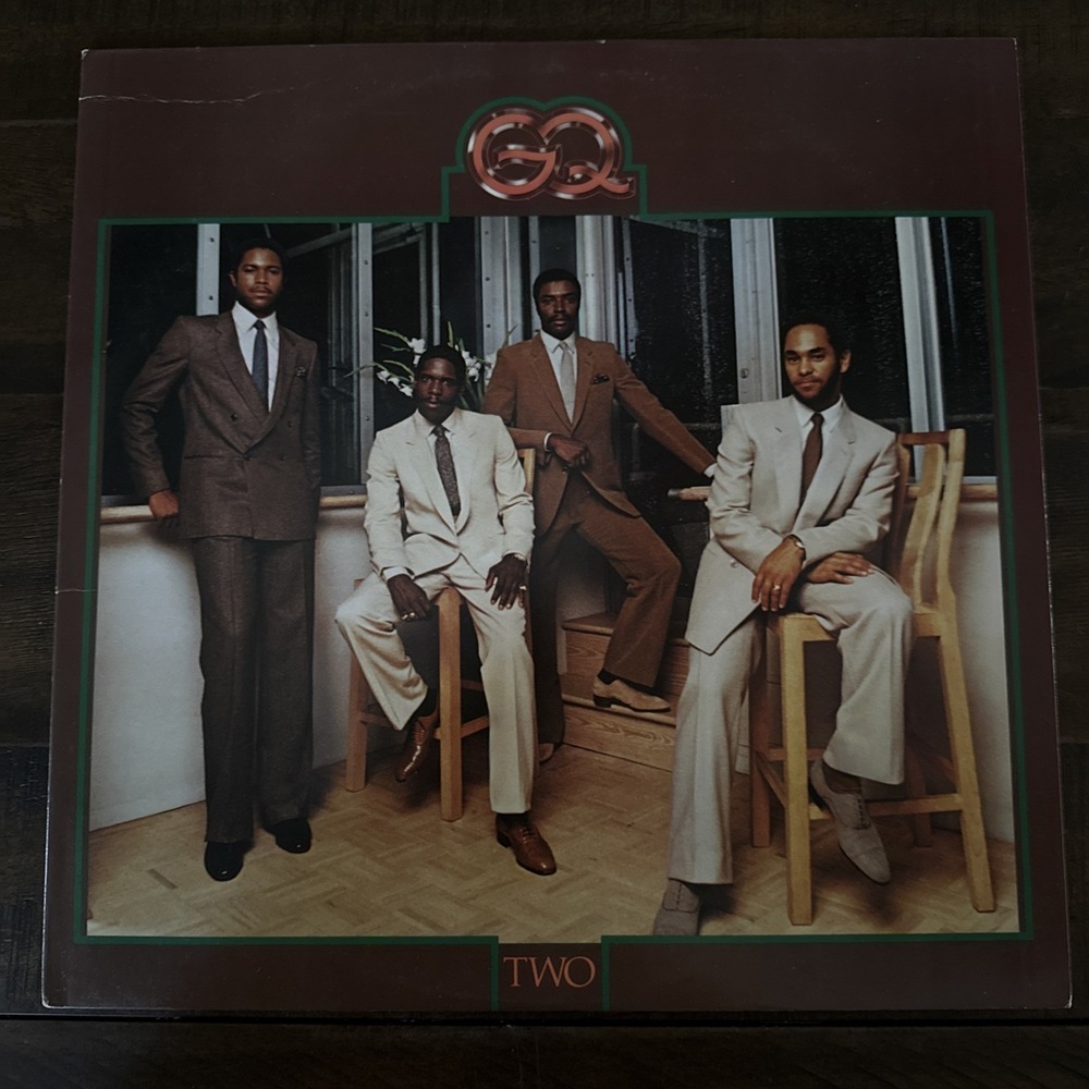 GQ Two Vinyl LP Album 1980 Arista Records  Soul Funk Disco Standing Ovation